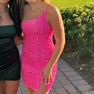 Pink homecoming dress